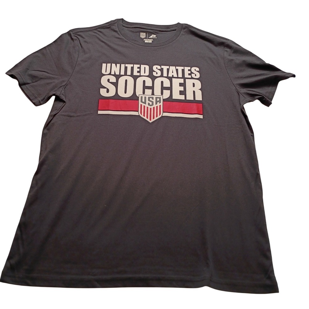 Icon Sports United States Soccer Men's Navy Graphic T-Shirt L Short sleeve NWT